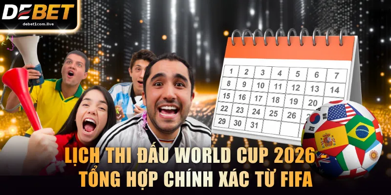lịch thi đấu world cup 2026