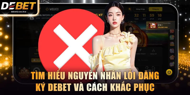 Tìm hiểu nguyên nhân lỗi đăng ký DEBET và cách khắc phục