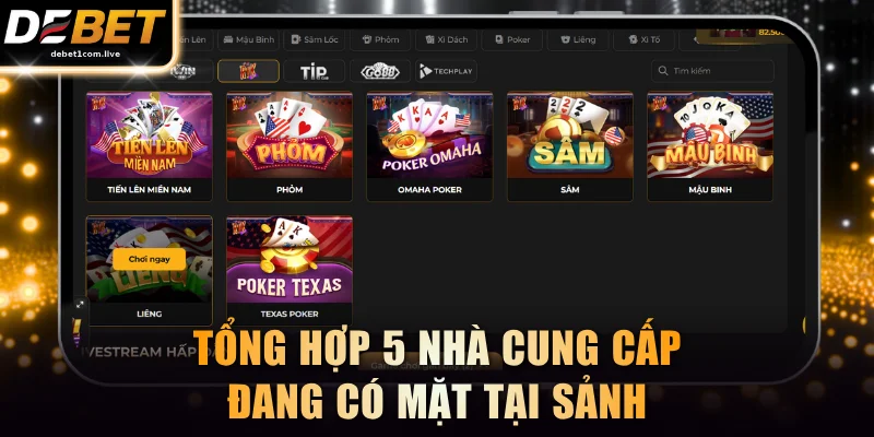 Tổng hợp 5 nhà cung cấp đang có mặt tại sảnh