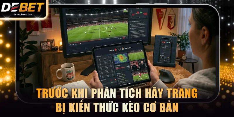 Trước khi phân tích hãy trang bị kiến thức kèo cơ bản